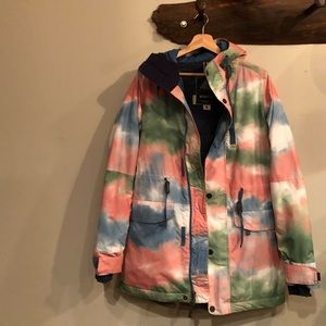 Burton Tie-dye Snowboarding Jacket